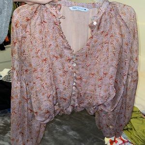Boho Long Sleeve Zara Blouse